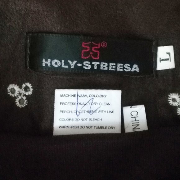 Holystbeesa | Brown Boho Peasant Skirt - Picture 5 of 5